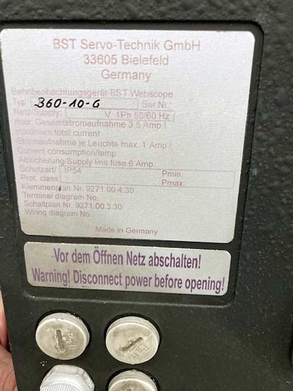 Web Inspection System Bst webscope B60-10-G - Thumbnail 6