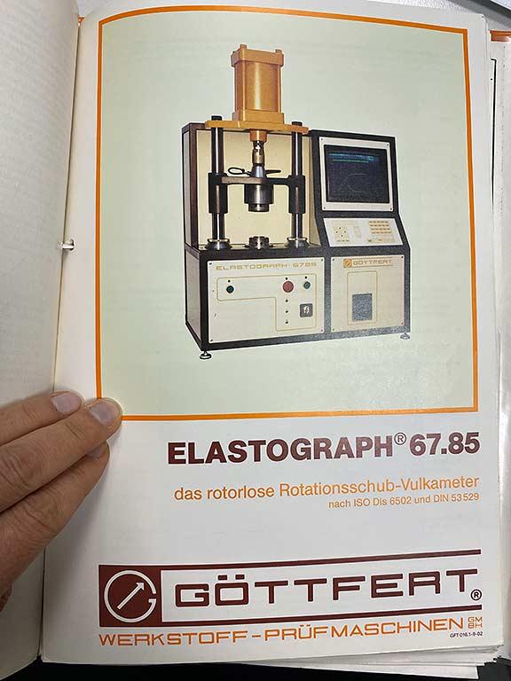 Rheometer Göttfert ELASTOGRAPH 67.85 - Thumbnail 4