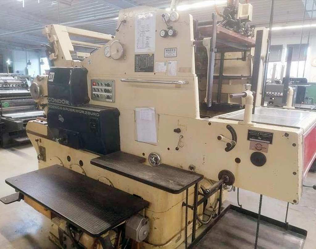 Punching Machine Koenig & Bauer Würzburg CONDOR - Image 1
