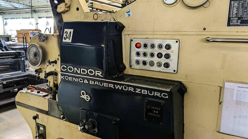 Punching Machine Koenig & Bauer Würzburg CONDOR - Thumbnail 5