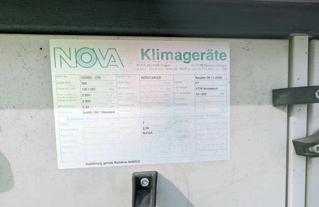 Air Conditioning System Nova WK5/7-3/K3/S - Thumbnail 3