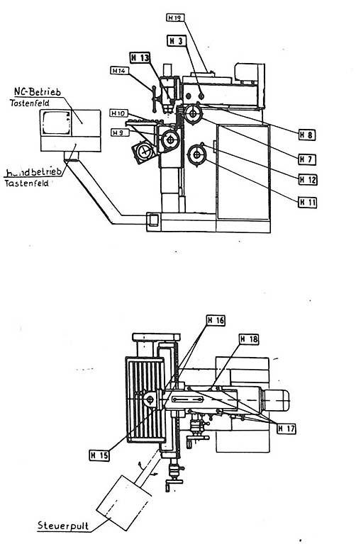 NC Milling Machine Mexpol F40 NA2 - Thumbnail 7