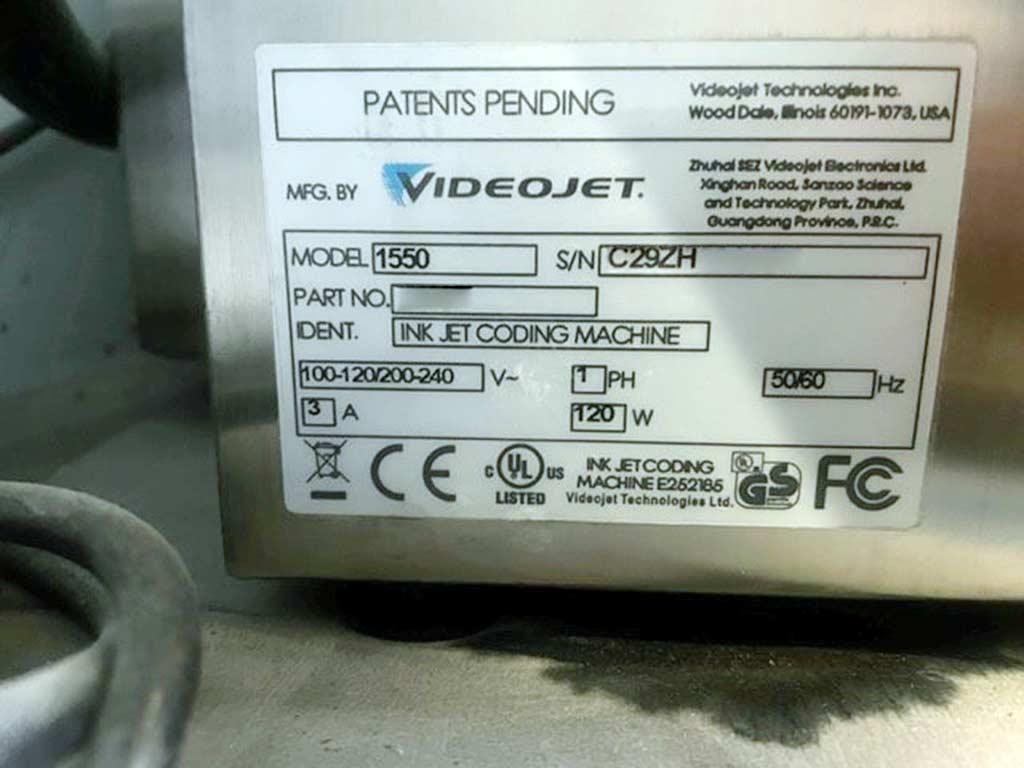 Continuous Inkjet Printer Videojet 1550 - Image 1