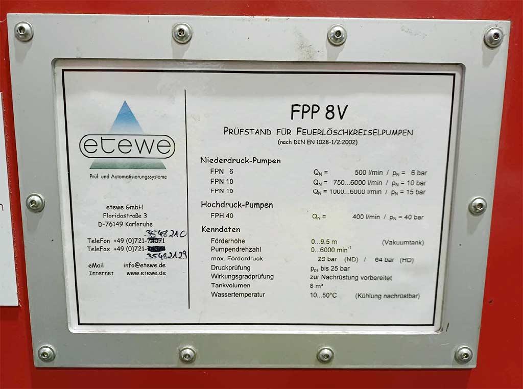 Pump Test Stand Etewe Gmbh - Thumbnail 2