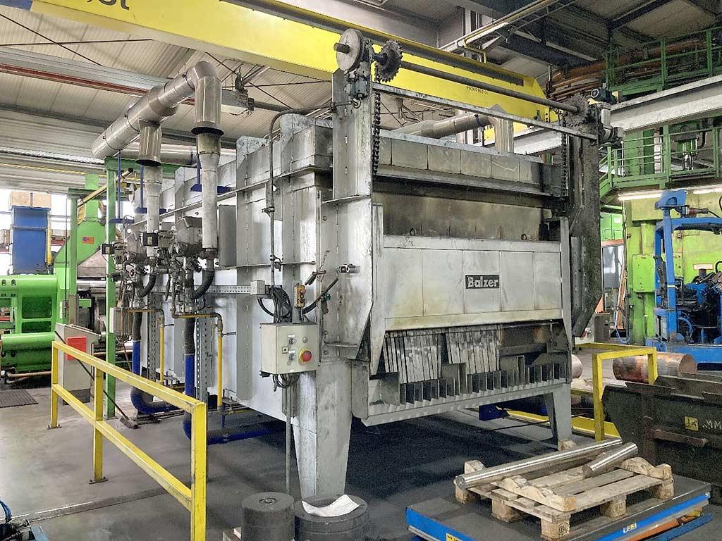 Continuous Annealing Furnace Balzer + Co. DG 18x3x38 - Image 1