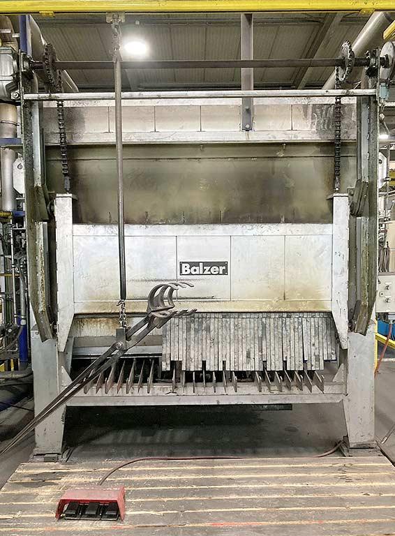 Continuous Annealing Furnace Balzer + Co. DG 18x3x38 - Thumbnail 2