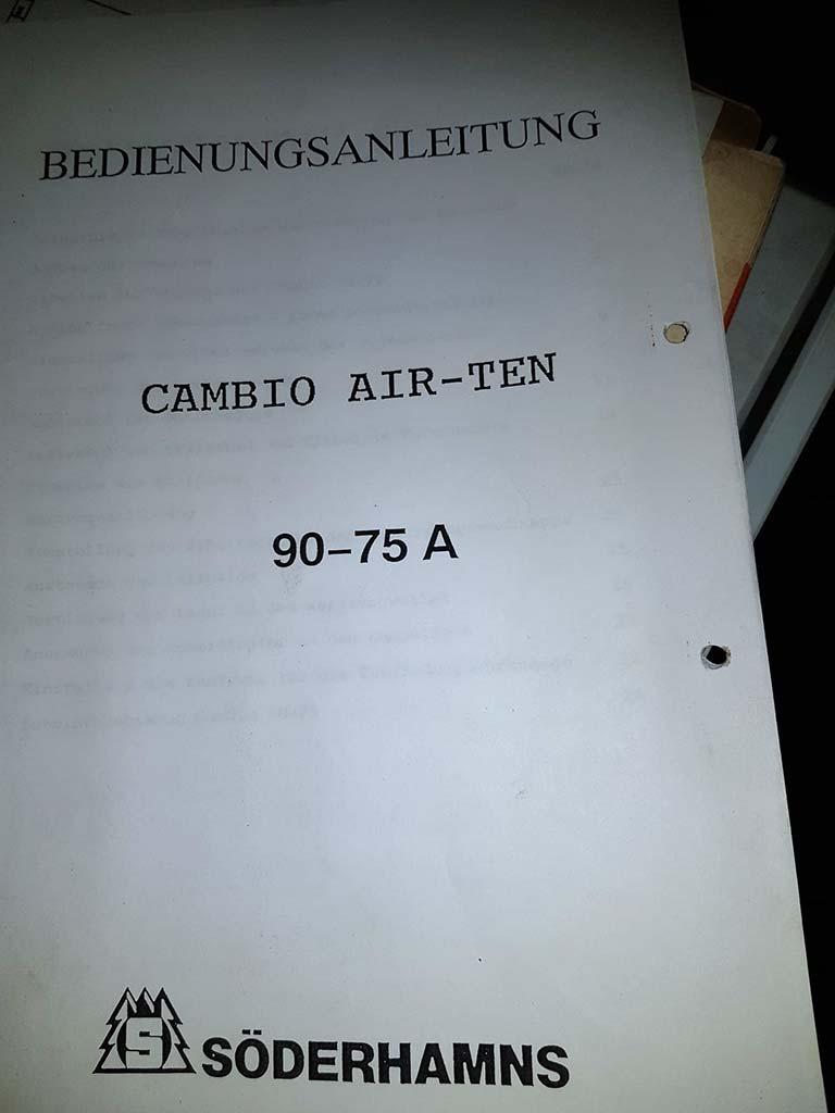 Debarker Söderhamns CAMBIO AIR-TEN 90-75 A - Thumbnail 3