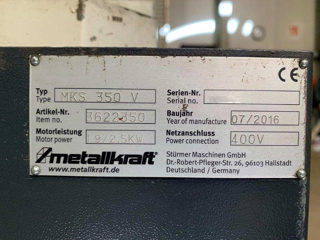Circular Mitre Saw Metallkraft MKS 350 V - Thumbnail 8