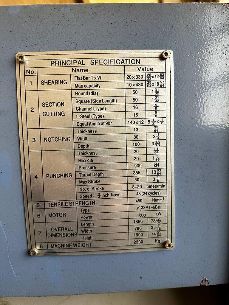 Hydraulic Steel Shear Bernardo HPS 90 - Thumbnail 4