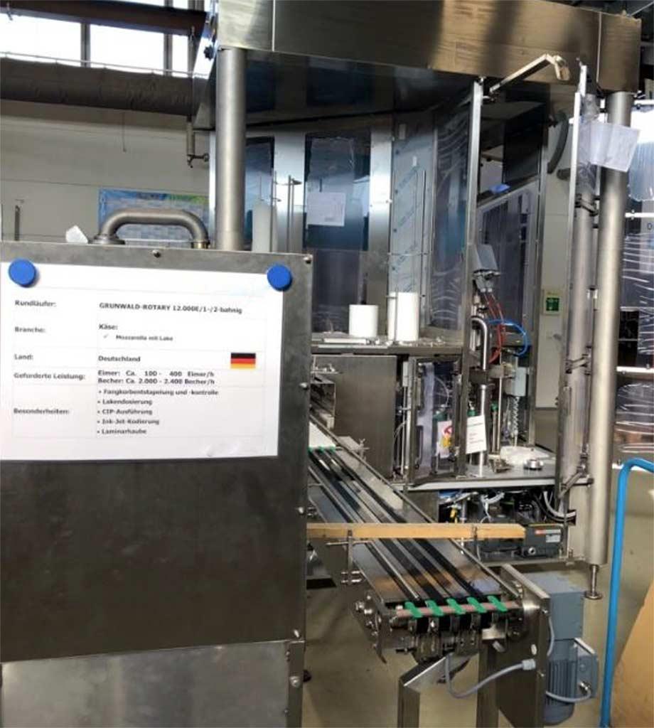 Cup Filling and Sealing Machine Grunwald ROTARY 12.000E - Thumbnail 5