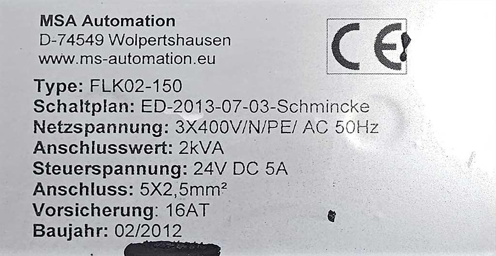 Filling and Capping Machine Ms Automation FLK02-150 - Thumbnail 7