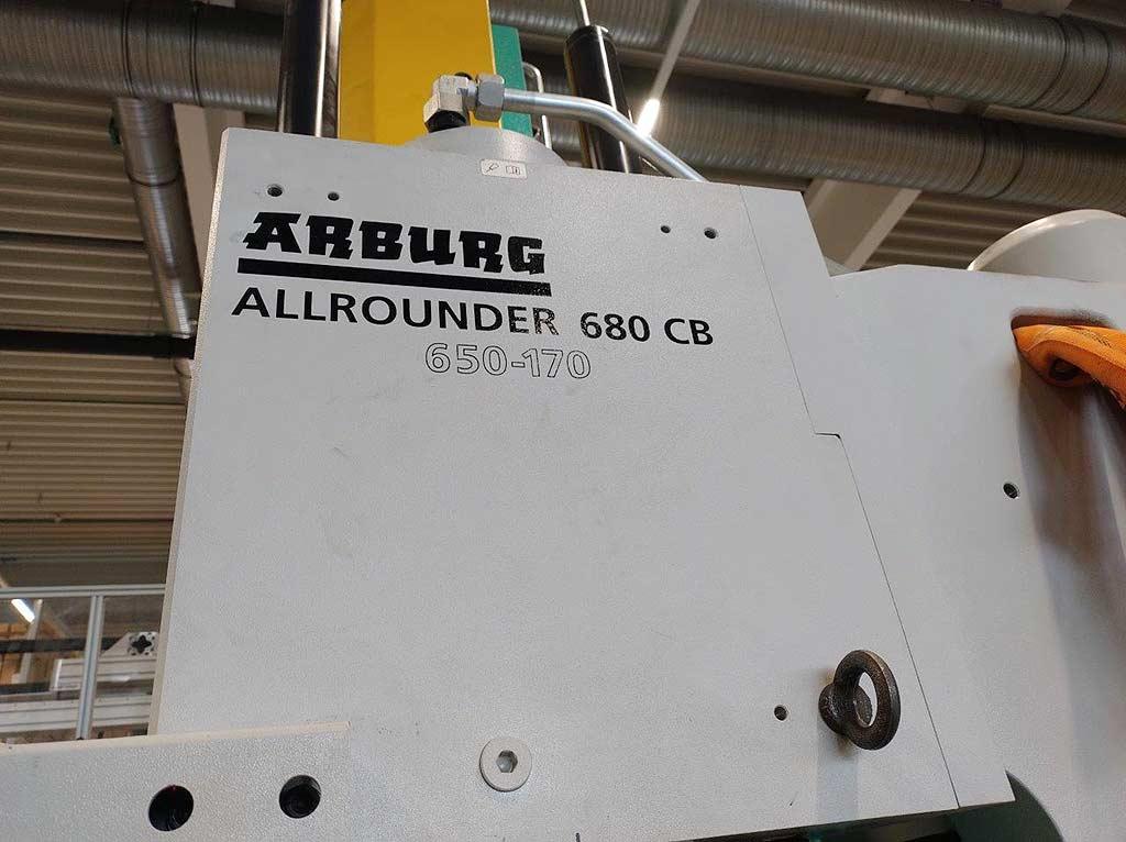 Injection Moulding Machine Arburg Allrounder 680 CB 650-170 - Thumbnail 7