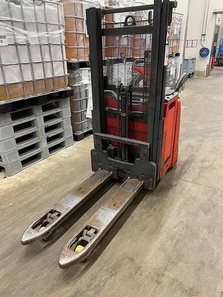 High Lift Stacker Linde/stöcklin D14AP Doppelstock/L14LAP/T20 - Image 1