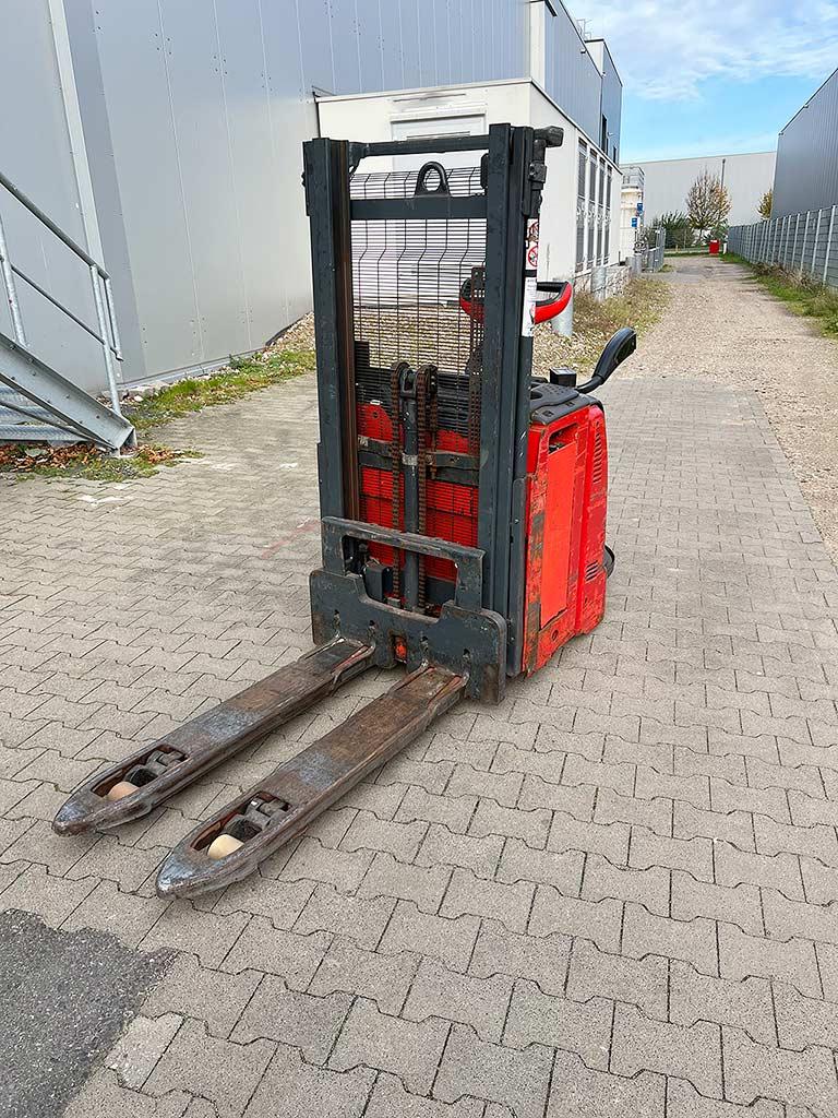 High Lift Stacker Linde/stöcklin D14AP Doppelstock/L14LAP/T20 - Thumbnail 6