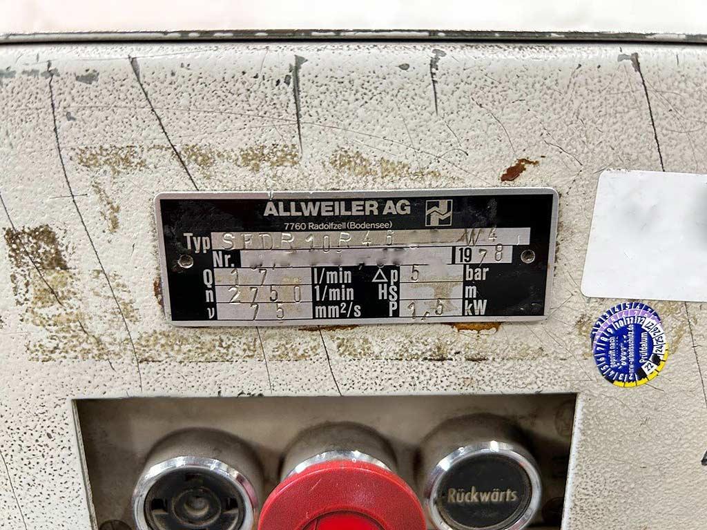 Paper Press Allweiler SFDR10 - Thumbnail 2