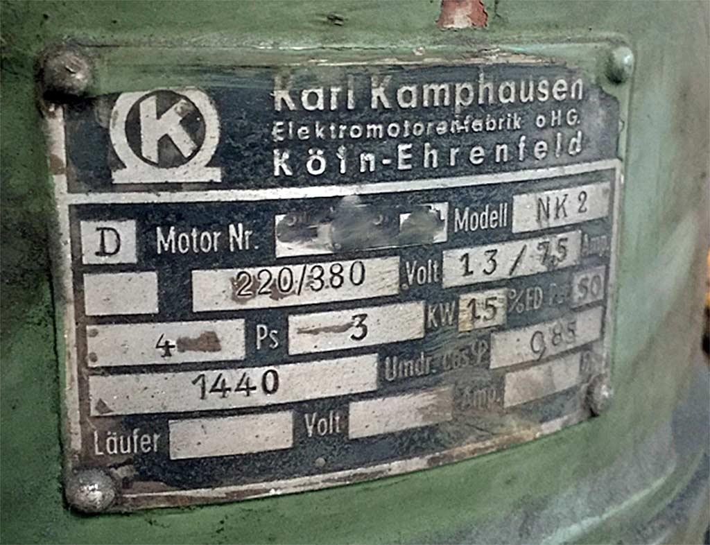 Drilling and Milling Machine Hille/raboma/shw UE 21/SKM/BG 80 - Thumbnail 8