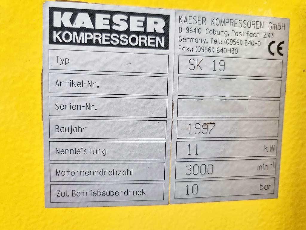 Screw Compressor Kaeser SK19 - Thumbnail 3