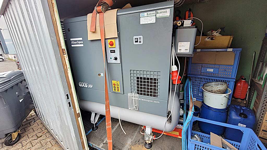 Screw Compressor Atlas Copco GX5FF EP - Image 1