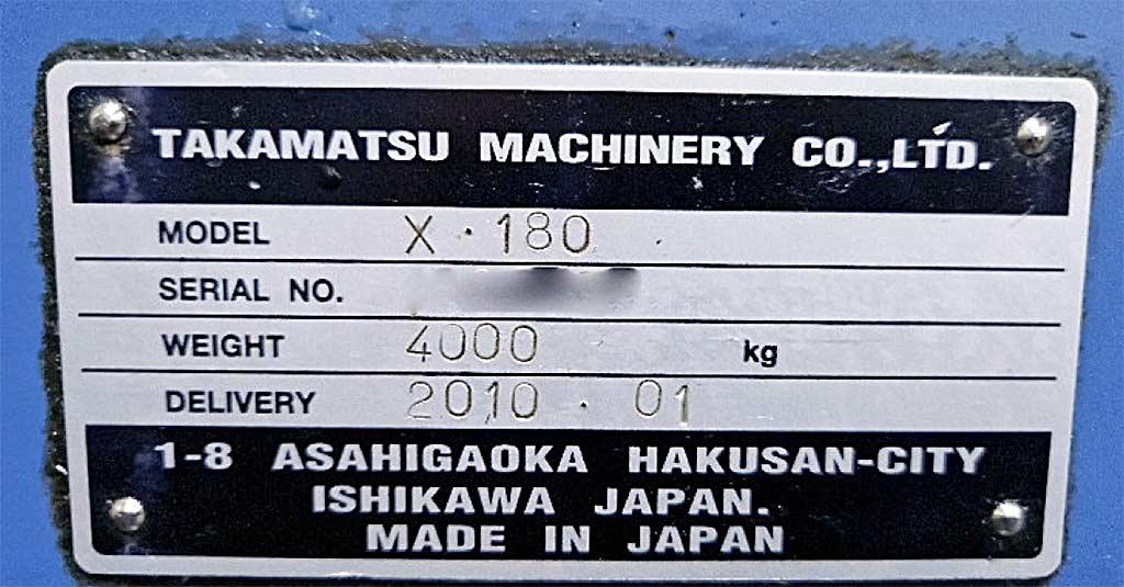 CNC Lathe Takamaz X180 - Thumbnail 7
