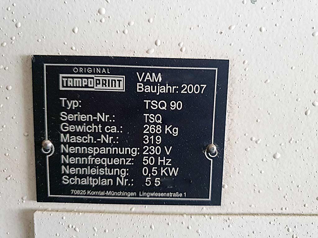 Silk Screen Printing Machine Tampoprint TS90/TS80 - Thumbnail 7