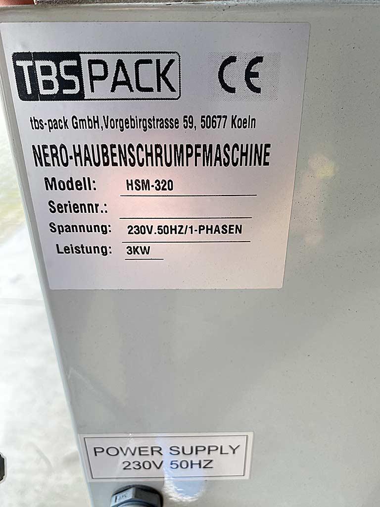 Shrink Wrapper Tbs-pack HSM-320 - Thumbnail 6