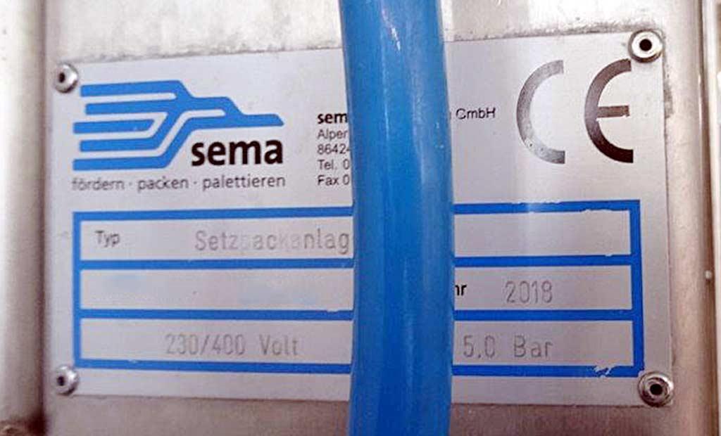 Bottle Packer Sema Setzpackanlage - Thumbnail 5