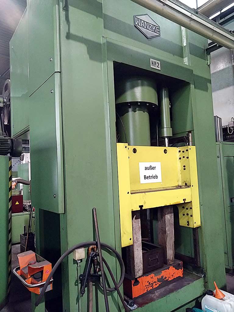 Hydraulic Press Wanzke HVZ 160/S - Image 1
