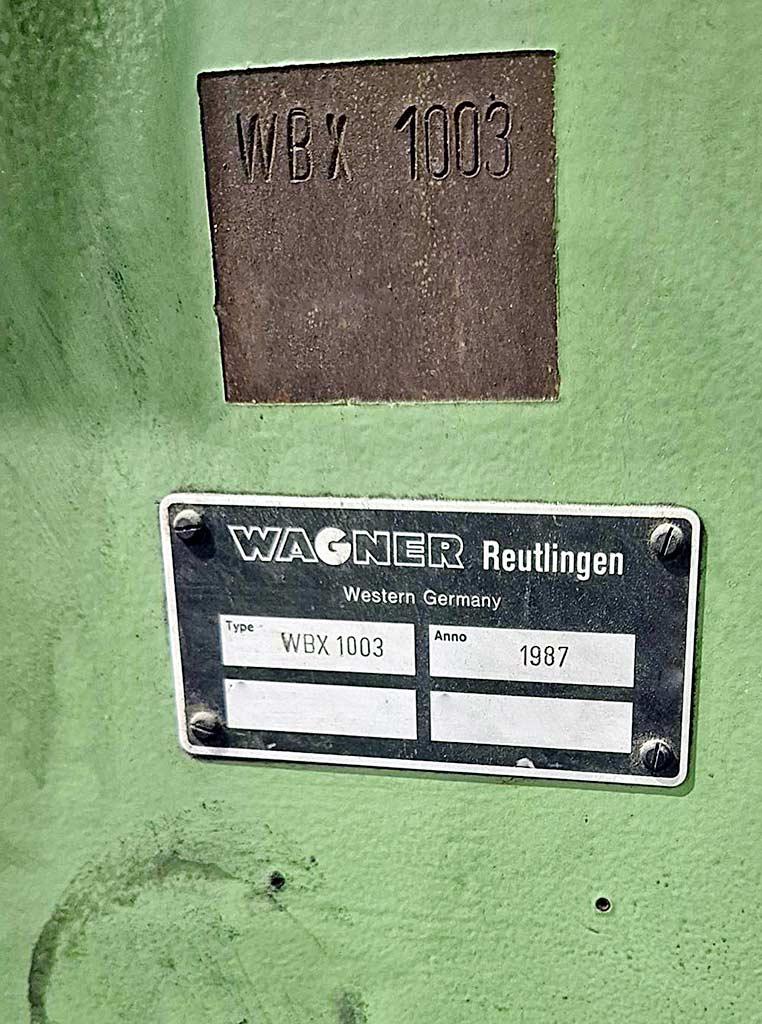 Horizontal Boring Machine Wagner WBX 1003 - Thumbnail 8