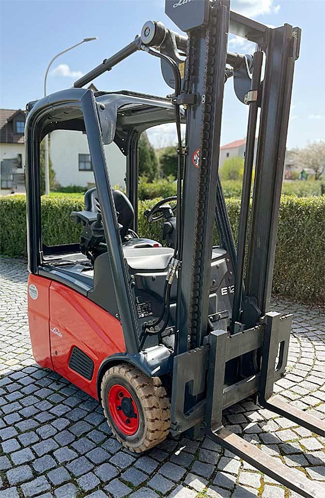 Electro Fork Lift Linde E12-01 - Thumbnail 3