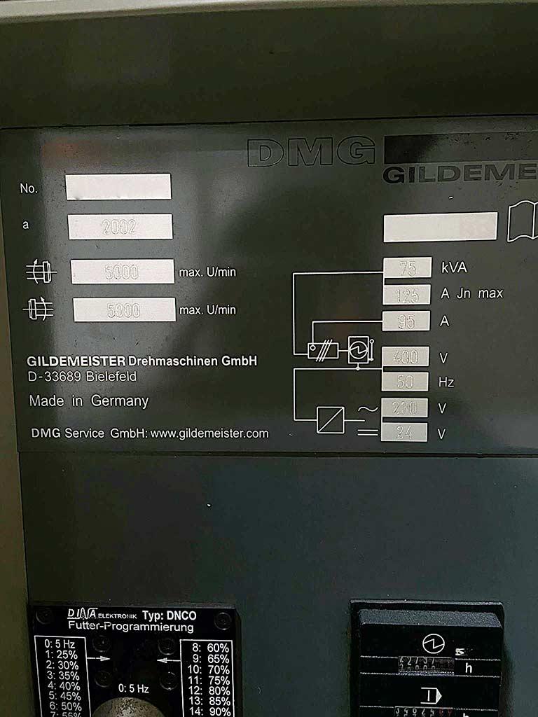 CNC Turning Center Gildemeister Twin 65 V8 - Thumbnail 8