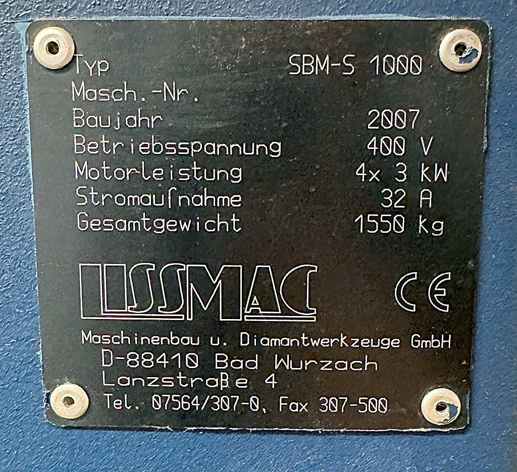 Deburring Machine Lissmac SBM-S 1000 - Thumbnail 8