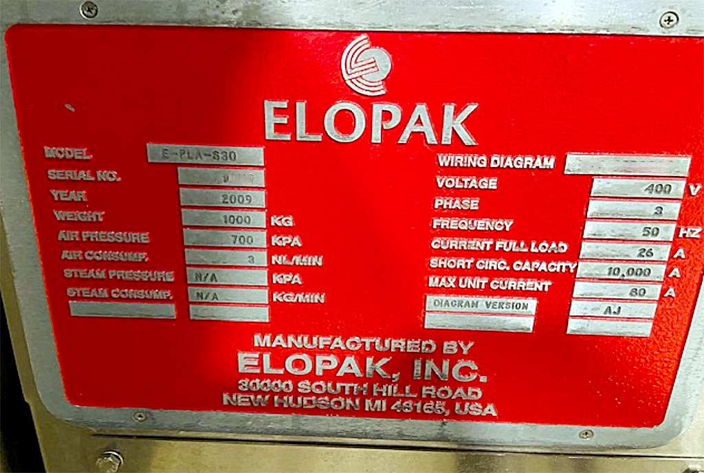 Filling and Packaging Line Elopak S-PS80HA - Thumbnail 5