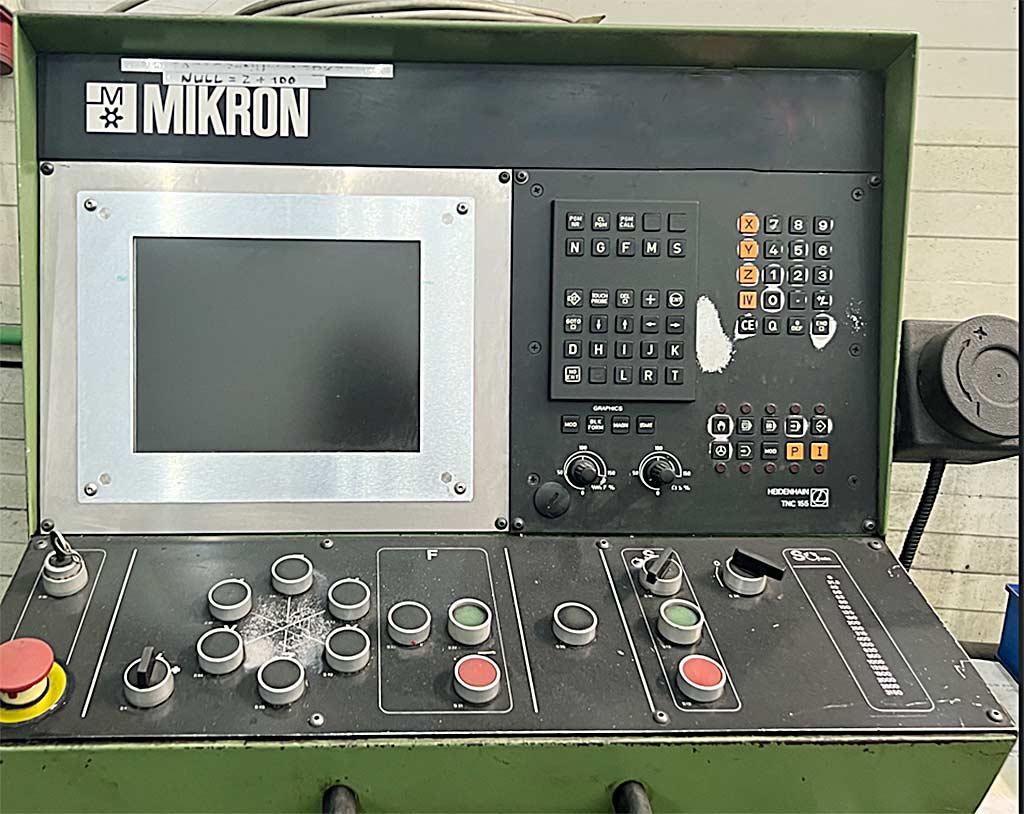 CNC Universal Milling Machine Mikron WF 51C/155 - Thumbnail 3