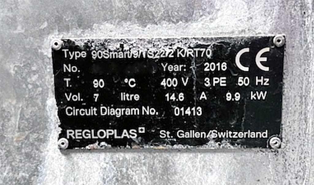 Temperature Control Device Regloplas P140Smart/90Smart - Thumbnail 2