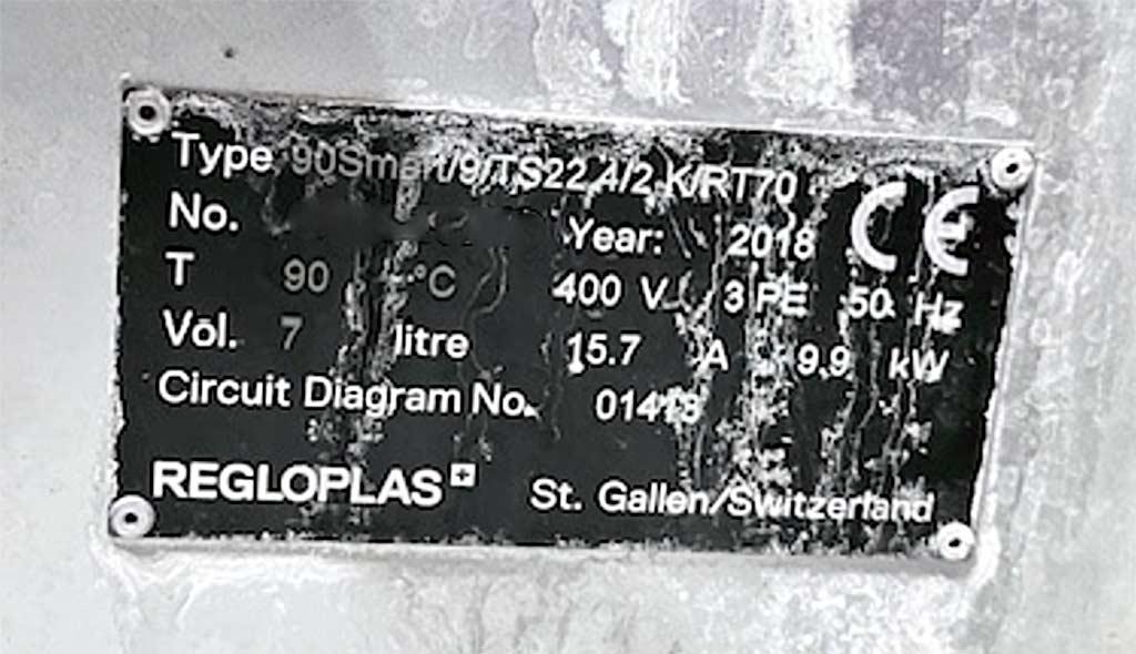 Temperature Control Device Regloplas P140Smart/90Smart - Thumbnail 4