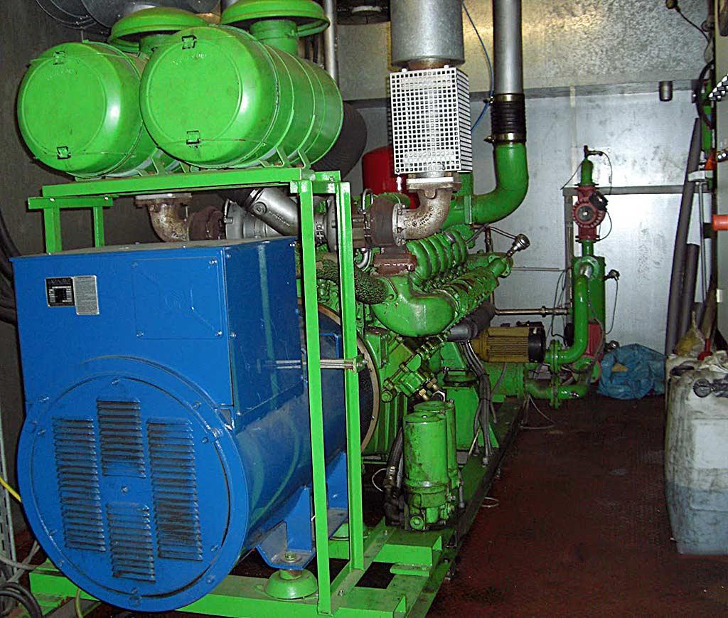Combined Heat and Power Plant Man/daimler Benz/krauter 12 Zylinder/8 Zylinder - Image 1