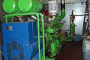 Combined Heat and Power Plant Man/daimler Benz/krauter 12 Zylinder/8 Zylinder