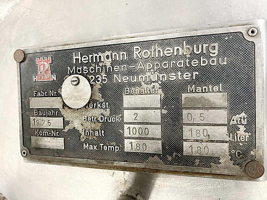 Mixing Vessel Hermann Rothenburg Rühr- und Mischkessel - Thumbnail 8