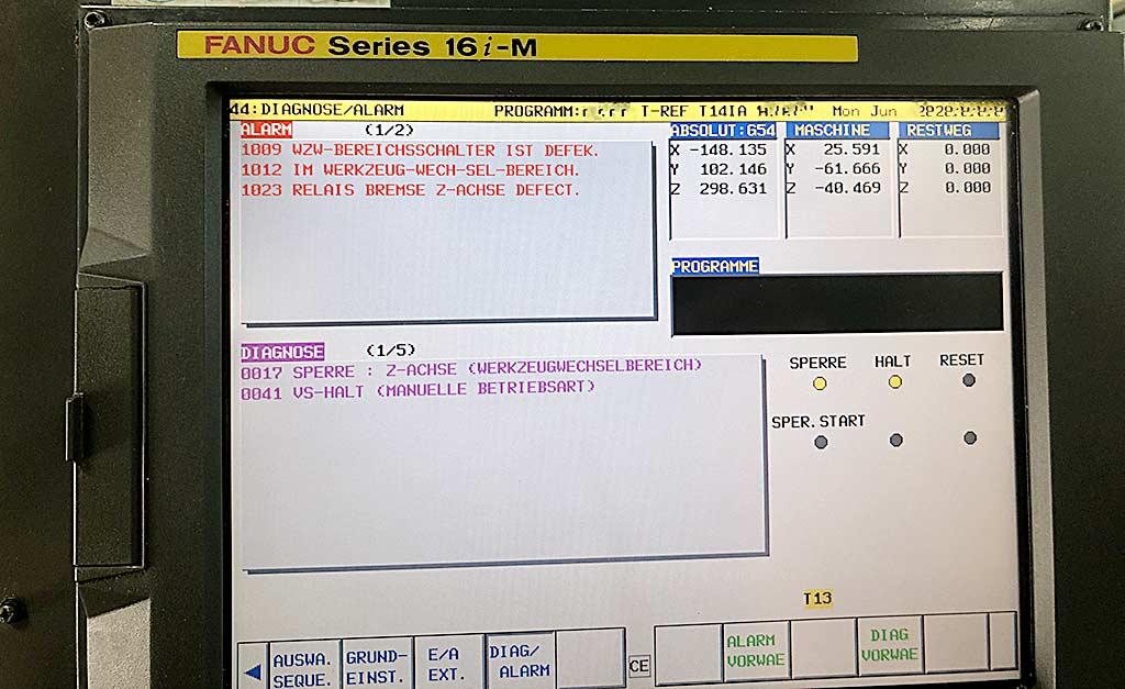CNC Tapping Center Fanuc Robodrill Alpha-T14iA - Thumbnail 5