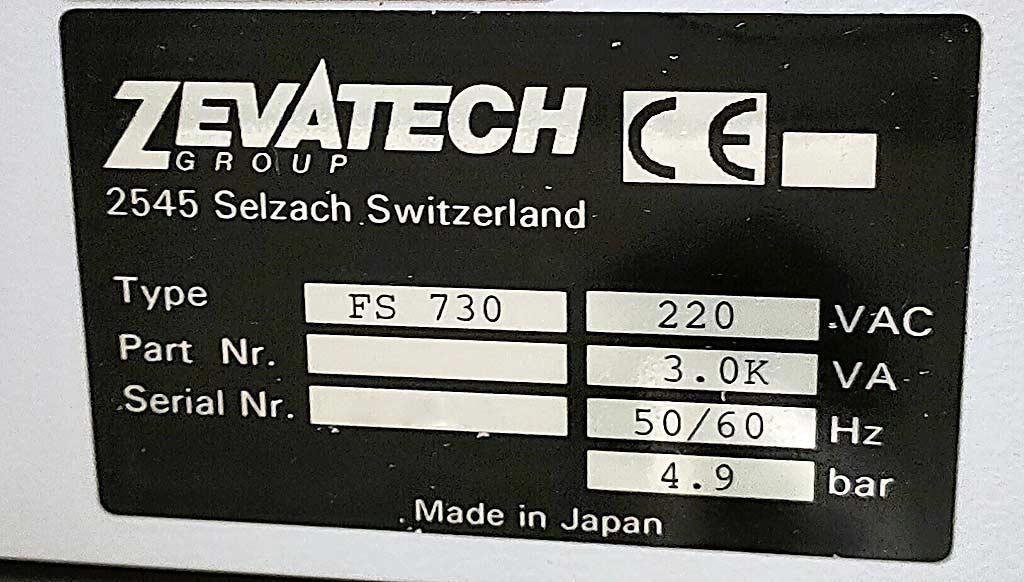 Placement System Zevatech/juki/dek FS730/FM740/TR4NEZ/265 - Thumbnail 7