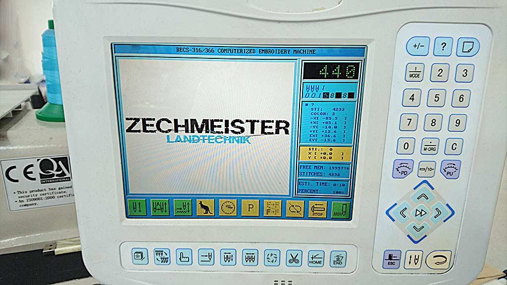 Multi-Head Embroidery Machine Sewmaq SW-1208-45 - Thumbnail 7