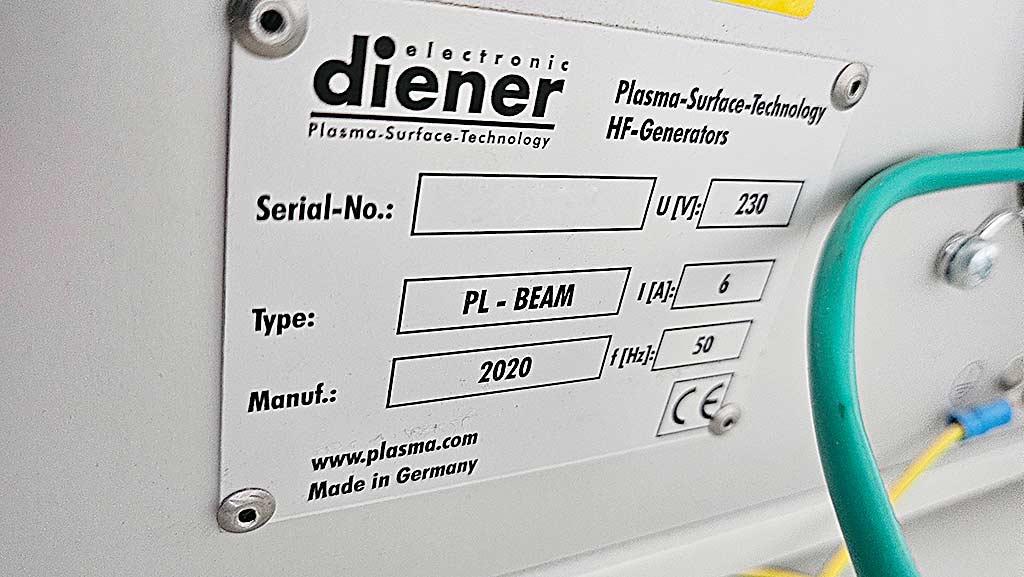 Atmospheric Plasma Processor Diener PlasmaBeam Standard - Thumbnail 2