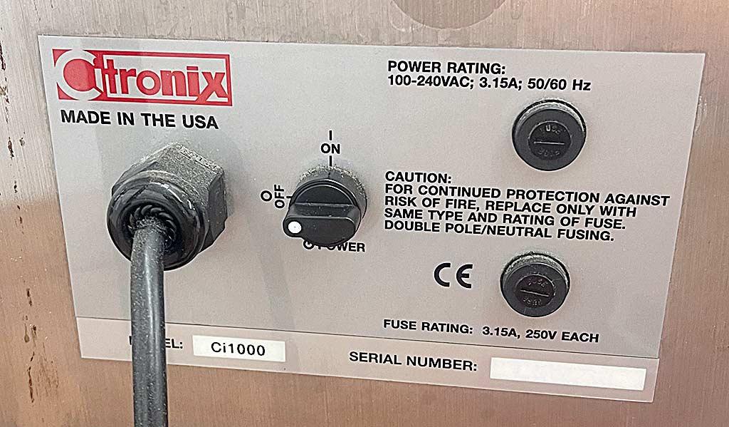 Continuous Inkjet Printer Videojet/citronix VJ 1580/Ci 1000 - Thumbnail 3