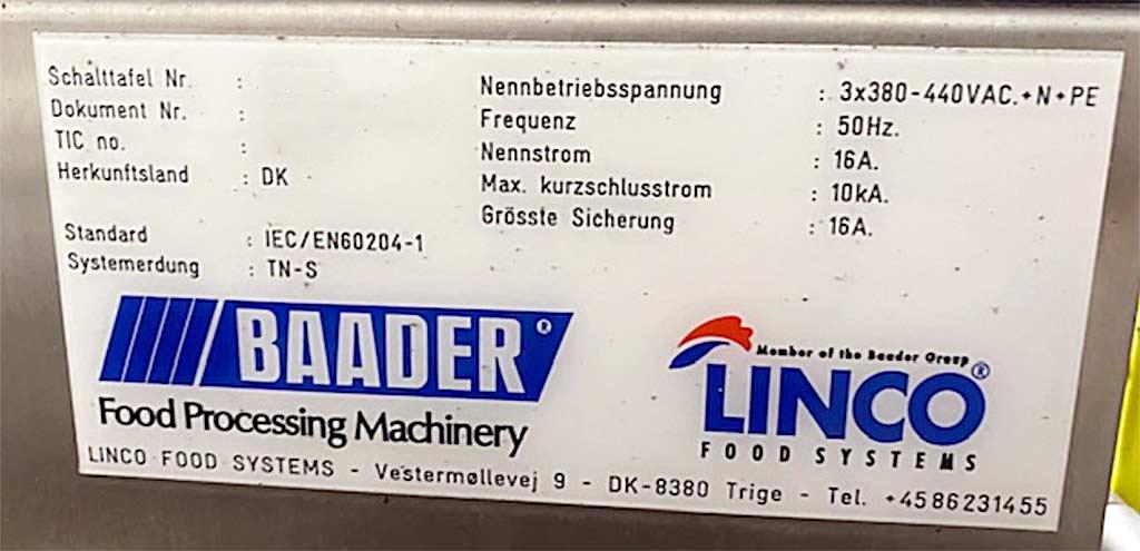 Poultry Buffer Transfer Machine Baader Linco - Thumbnail 8