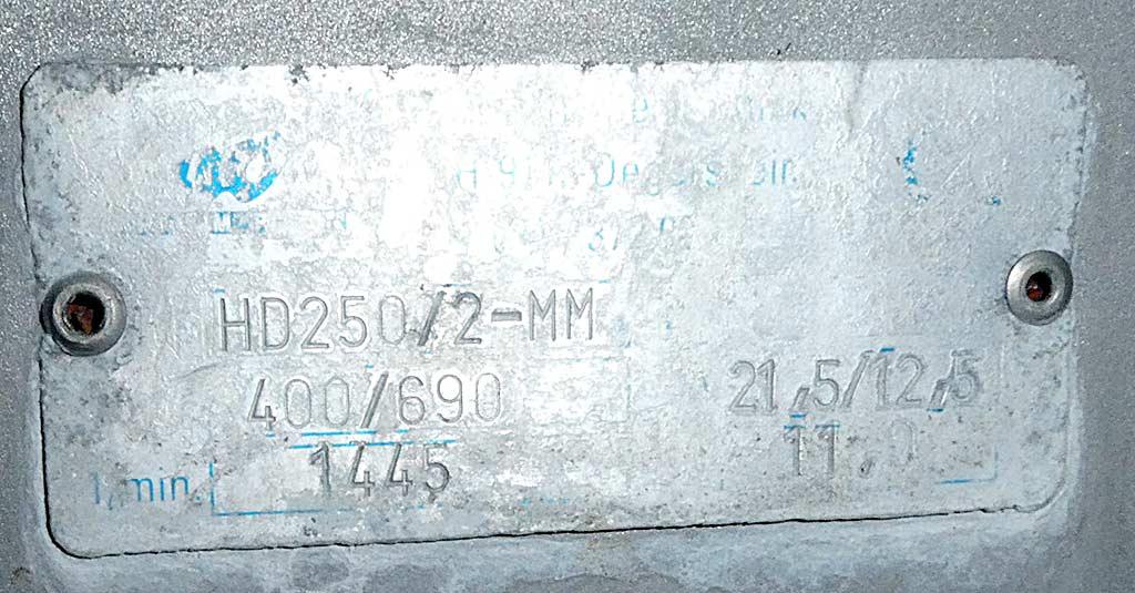 Centrifugal Pump Sawa HD250 - Thumbnail 3