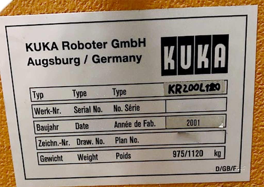 Robot Kuka KR200 L120 - Thumbnail 5