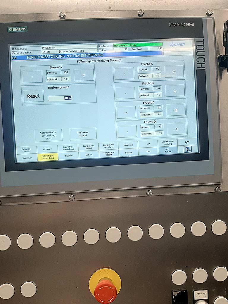 Cup Filling Machine Hamba BK 8008 A - Image 1