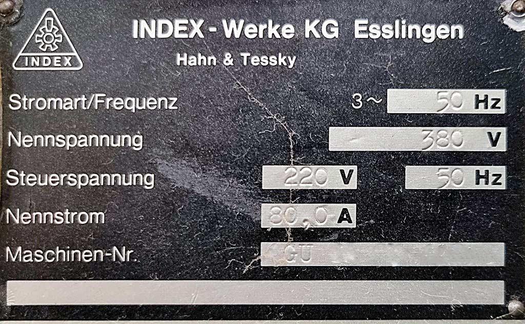 NC Lathe Index GU800 NC - Thumbnail 6