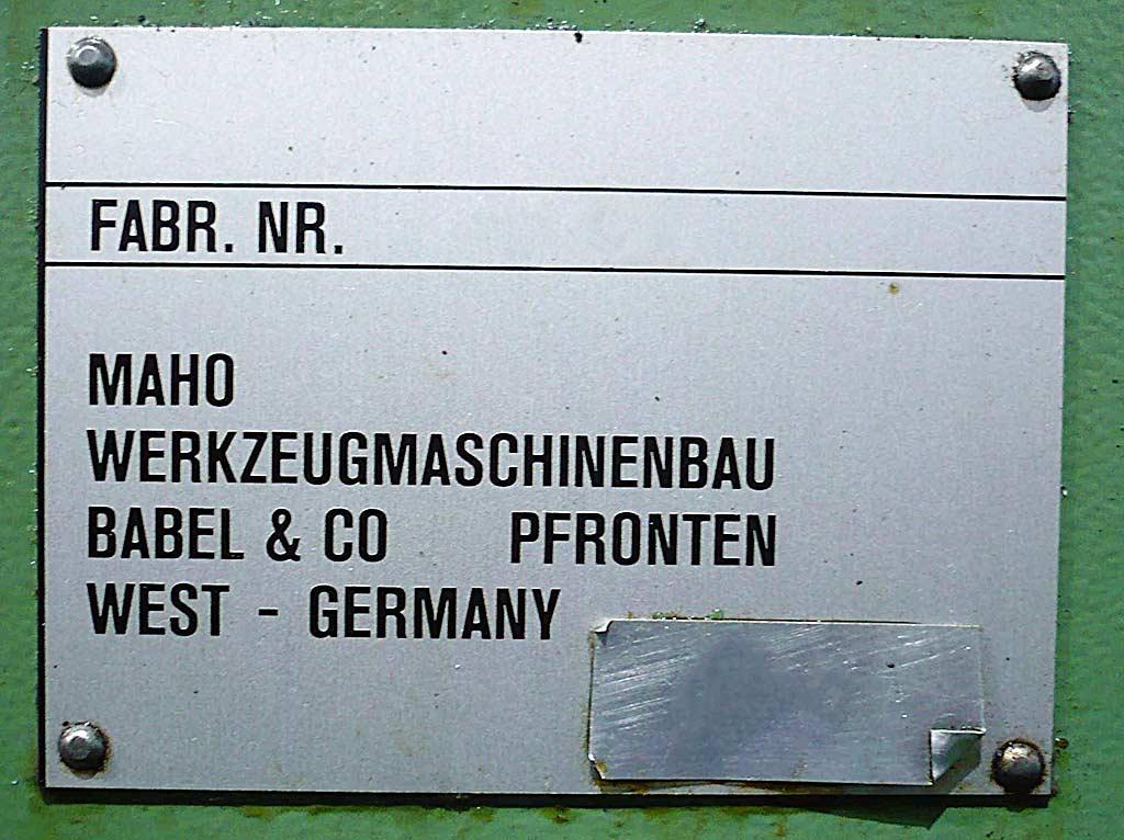 CNC Tool Milling Machine Deckel Maho MH 1000 C - Thumbnail 7