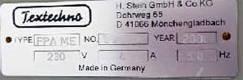 Textile Inspection Machines Textechno/white Screen/yuan More FPA ME/YG086 - Thumbnail 2